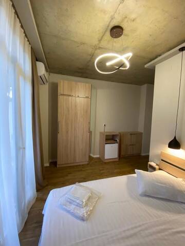 Фото номера Двухместный номер с 1 кроватью с видом на море Отель Home Hotel г. Шекветили 4
