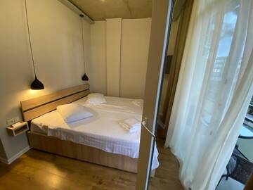 Фото номера Двухместный номер с 1 кроватью с видом на море Отель Home Hotel г. Шекветили 5